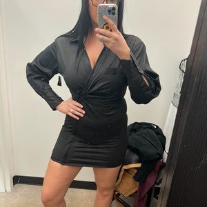 NEW ✨Zara Poplin Wrap Dress